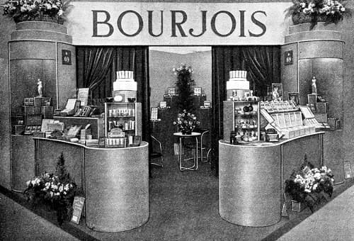 1932 Bourjois display at the British Industries Fair