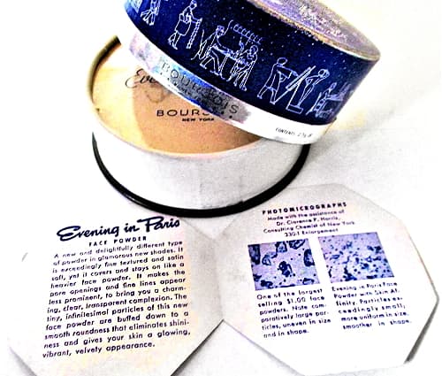 Evening in Paris Face Powder with booklet