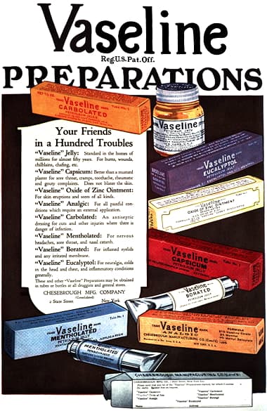 Cosmetics and Skin: Chesebrough Manufacturing Company