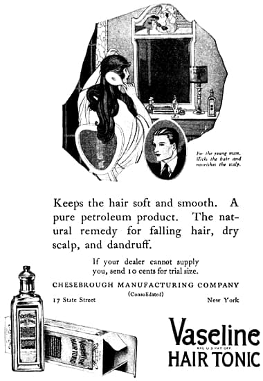 1921 Vaseline Hair Tonic