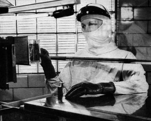 1954 Manufacturing Vaseline Sterile Petroleum Gauze Dressing