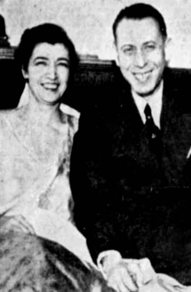 1936 Jane Cloud and Wilbur Pledge Brown