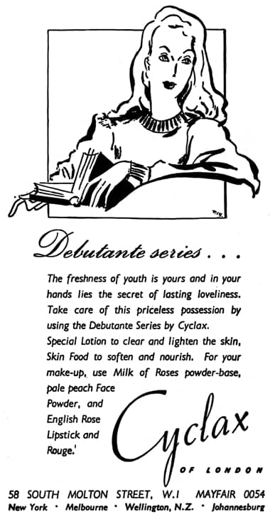 1947 Cyclax Debutante Series