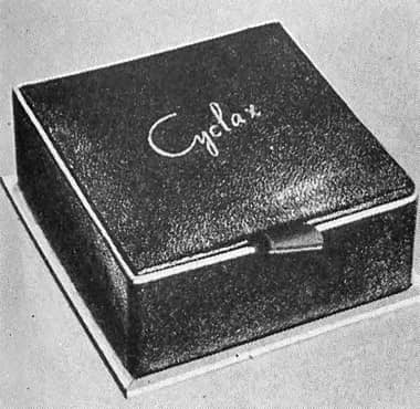 1949 Cyclax Face Powder Box