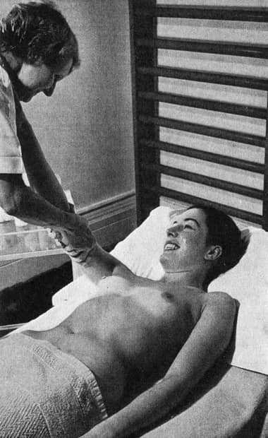 1952 Cyclax salon full body oil massage