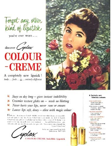 1956 Cyclax Colour-Creme Lipstick