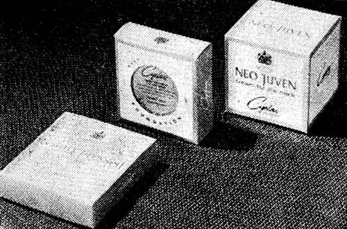 1966 Cylax cosmetics in new packaging