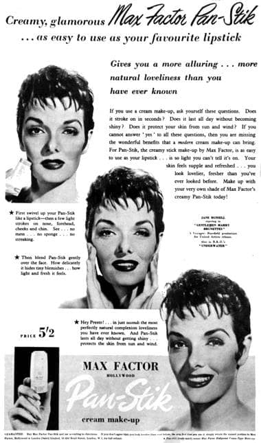 1955 Max Factor Pan-Stik