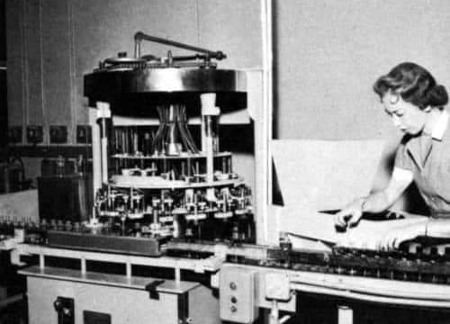1956 Bottling equipment