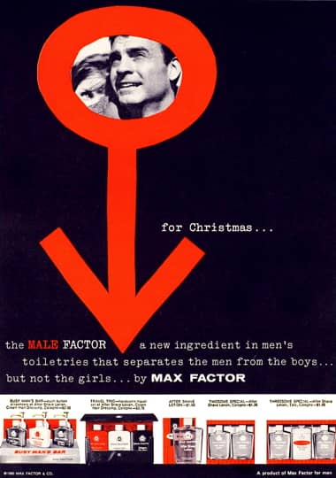 1960 Max Factor for Men