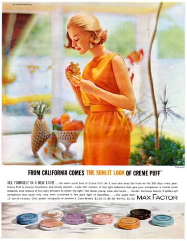 1962 Max Factor Creme Puff