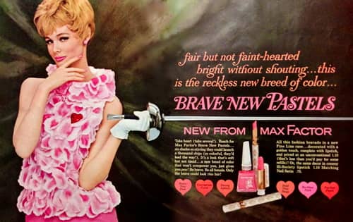 1964 Max Factor Brave New Pastels