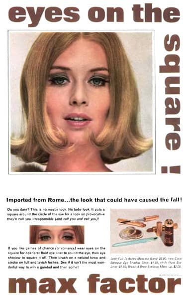 1964 Max Factor eye make-up
