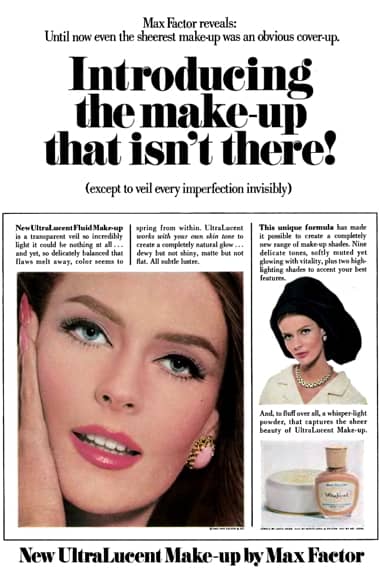 1965 Max Factor UltraLucent Make-up