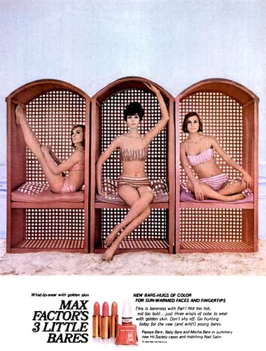 1965 Max Factor 3 Little Bares