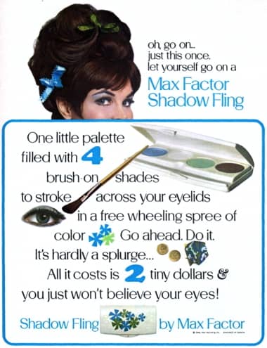 1966 Max Factor Shadow Fling