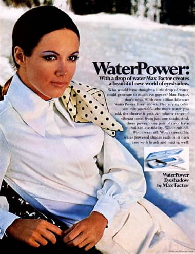 1969 Max Factor Waterpower Eyeshadow