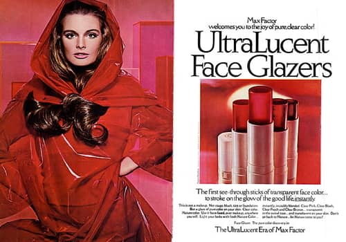 1970 Max Factor UltraLucent Face Glazers