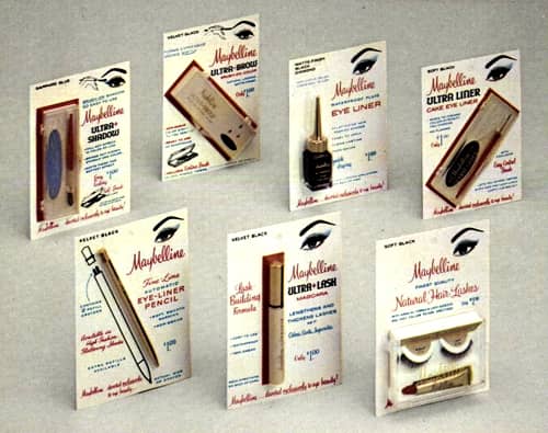 1968 Maybelline products