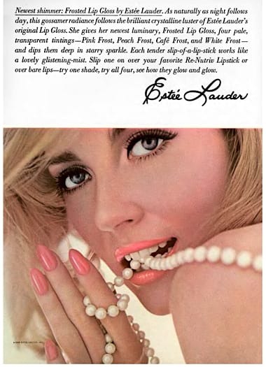 1965 Estee Lauder Frosted Lip Gloss