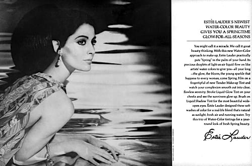 1967 Estee Lauder Water-Color Beauty