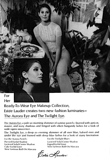 1970 Estee Lauder Ready-to-Wear Eye Makeup Collection