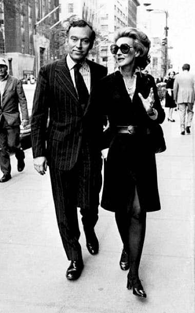 Leonard Lauder and Carol Philips
