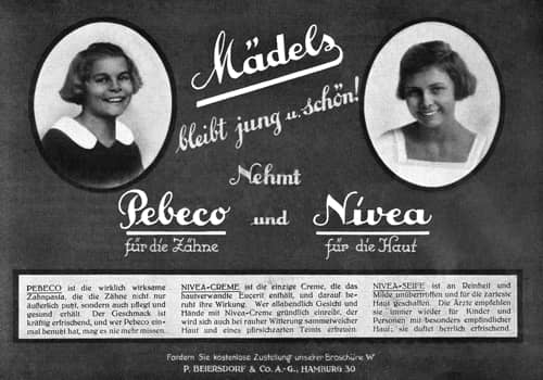 1926 Pebeco and Nivea