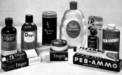 1951 Lehn and Fink products