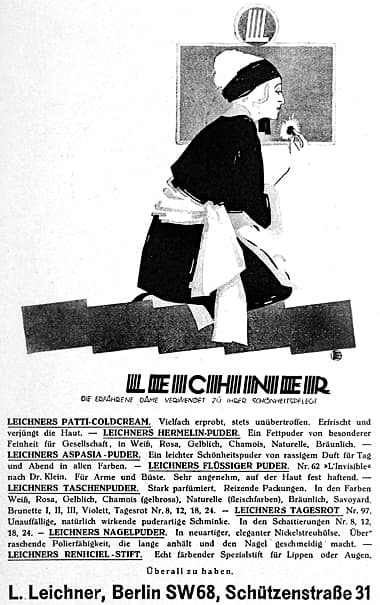 1921 Leichner Kosmetiks