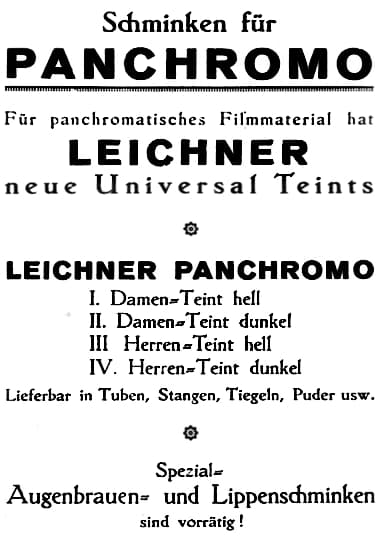 1928 Leichner Panchromo