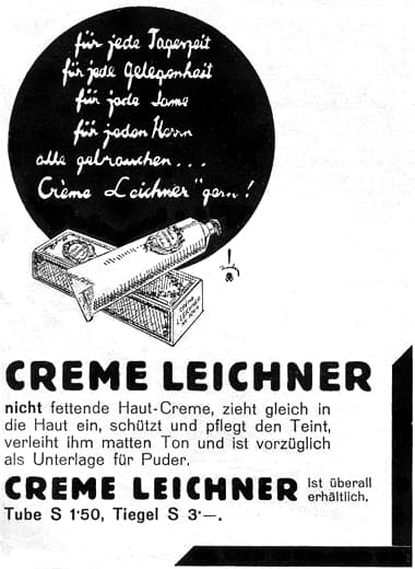 1930 Creme Leichner