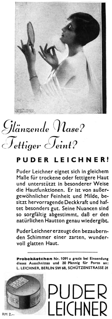 1930 Puder Leichner