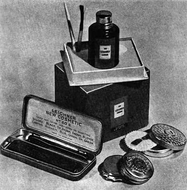 1933 Leichner eye cosmetics