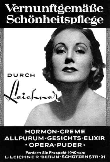 1940 Leichner Hormon-Creme