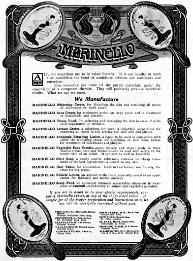 1909 Marinello products