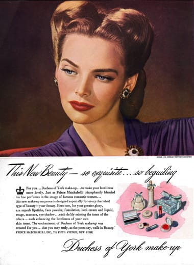 1944 Duchess of York Makeup