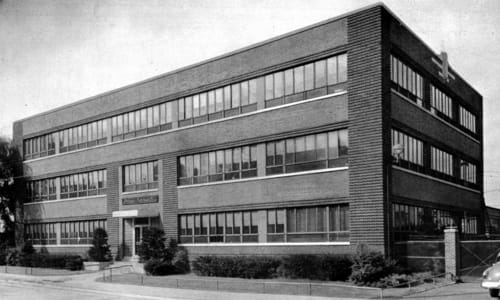 1955 Manufacturing facilities at Bloomfield, New Jersey