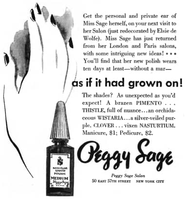 1937 Peggy Sage