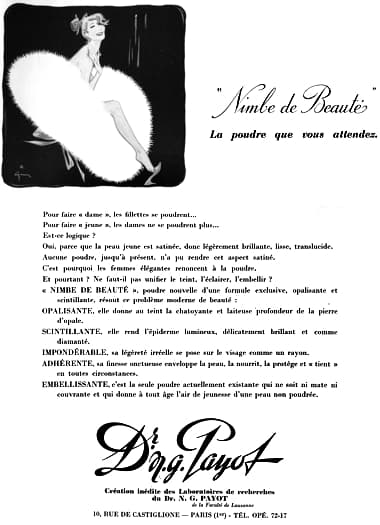 1956 Payot Nimbe de Beaute