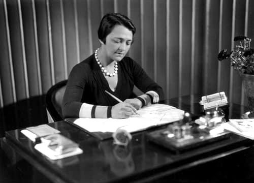 Nadia Payot in her office
