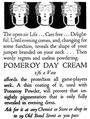 1924 Pomeroy Day Cream