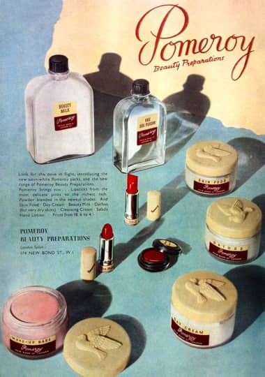 1946 Pomeroy Beauty Preparations