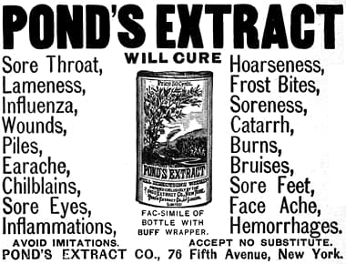 1894 Ponds Extract