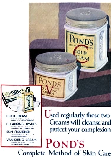 1931 Ponds products