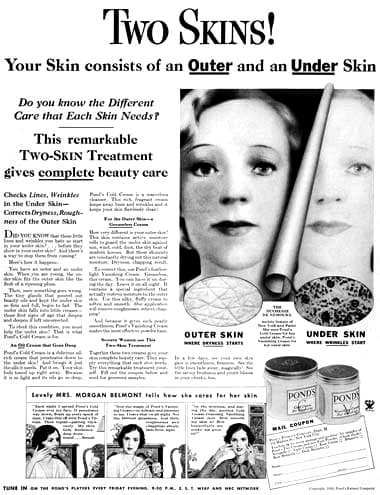 1933 Ponds Cold and Vanishing Creams