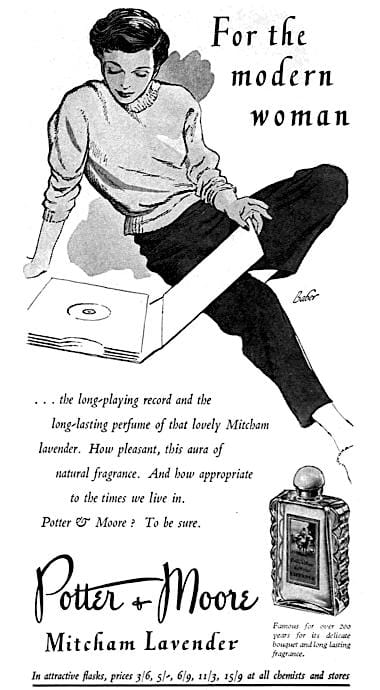 1954 Potter and Moore Mitcham Lavender