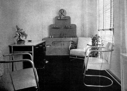 1937 Revlon Nail Enamel Corporation showrooms