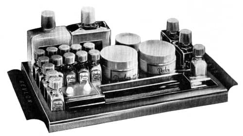 1939 Revlon salon manicure tray