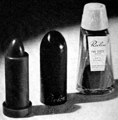 1944 Revlon Pink Garter Lipstick and Nail Enamel